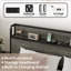 Lit escamotable en bois avec station de charge-98975034-98975036
