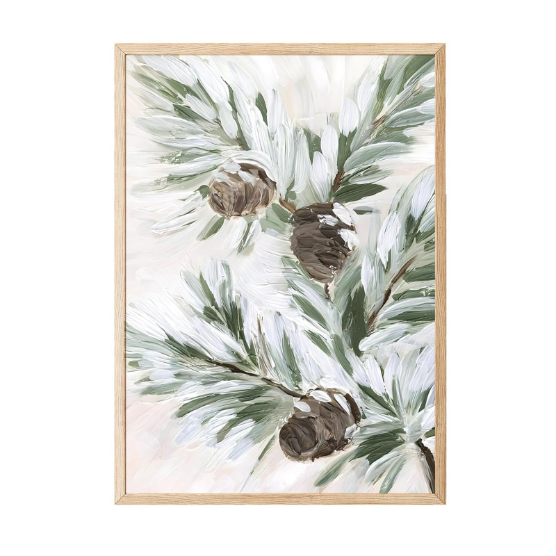 Peinture décorative encadrée