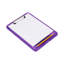  Presse-papiers avec rangement, enseignant, presse-papiers d'allaitement, plastique, L 9,25 po x l 13,25 po x H 1 po, paquet de 6