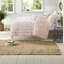 Comfortable Polyester Bedding Sets, Blush Modern Design For Bedroom