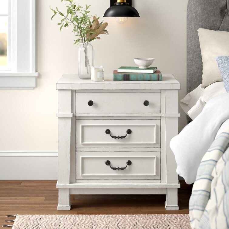 Kepley 3 Drawer Nightstand