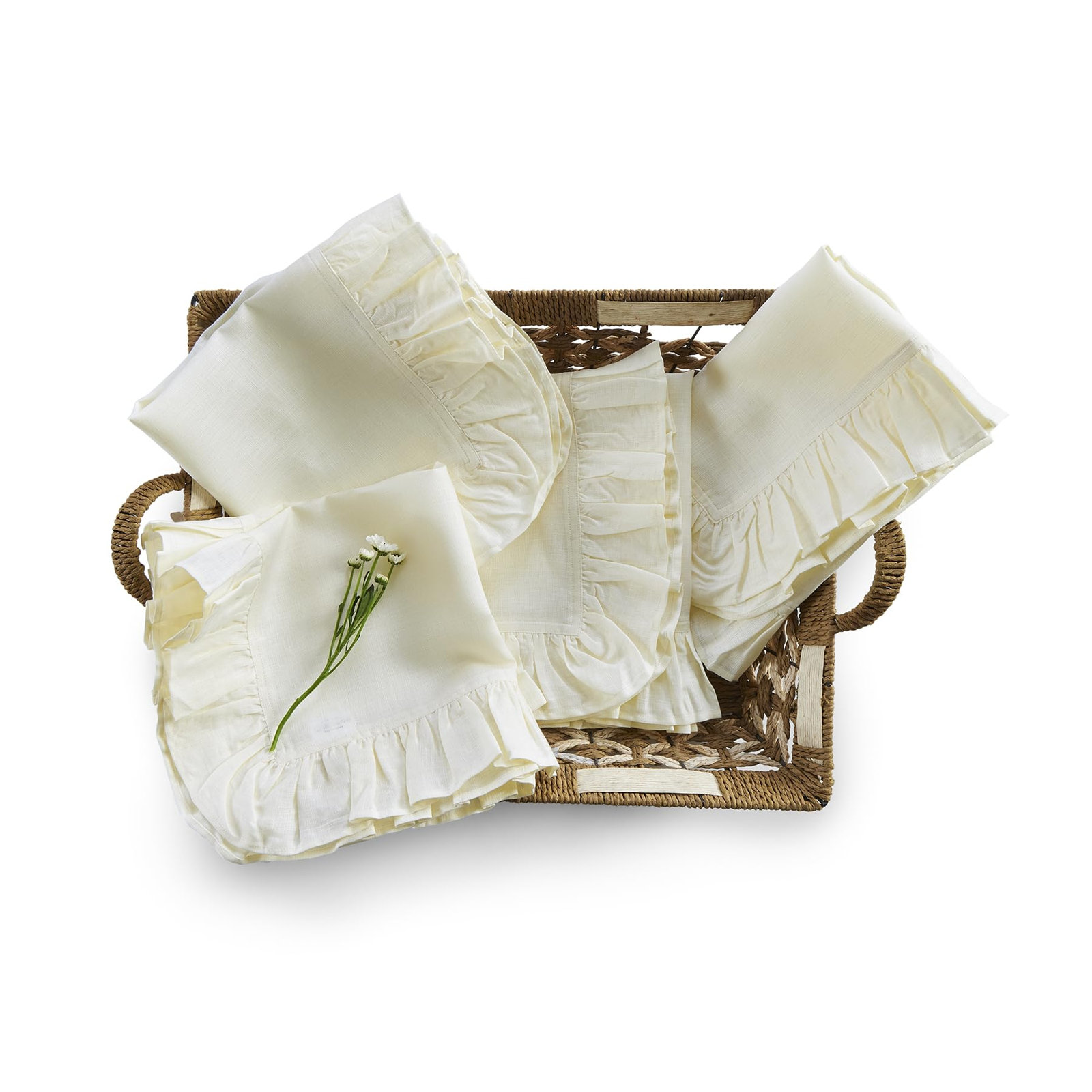 100% Linen Napkin, Ivory
