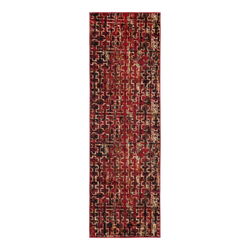 Knowle Geometric Indoor Rug, Runner 2' x 5'1"