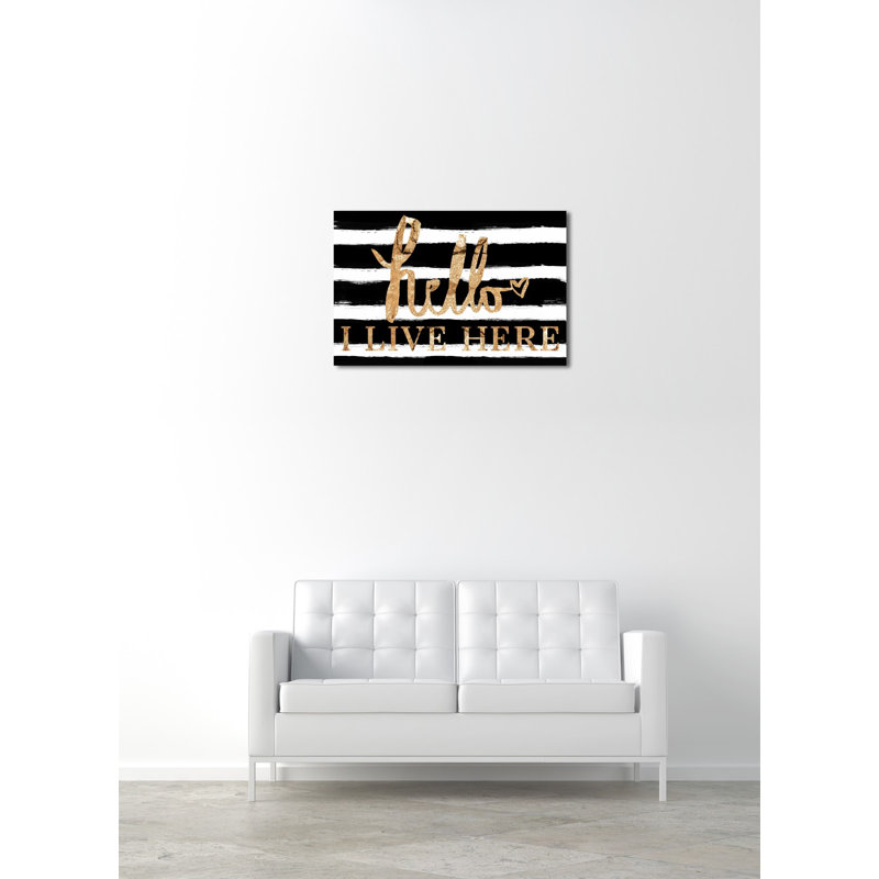 " Carrie B.'s Quote ", 16" H x 24" W x 1.5" D