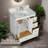 Lavanti Depos 30 Inch Bathroom Vanity with Sink – 100% Premium Solid Wood, Stylish White Vanity Bathroom with Storage Cabinet – Modern Bathroom Vanities with Single Vanity Sink & 1.5" Quartz Countertop-2042324654-2042324642