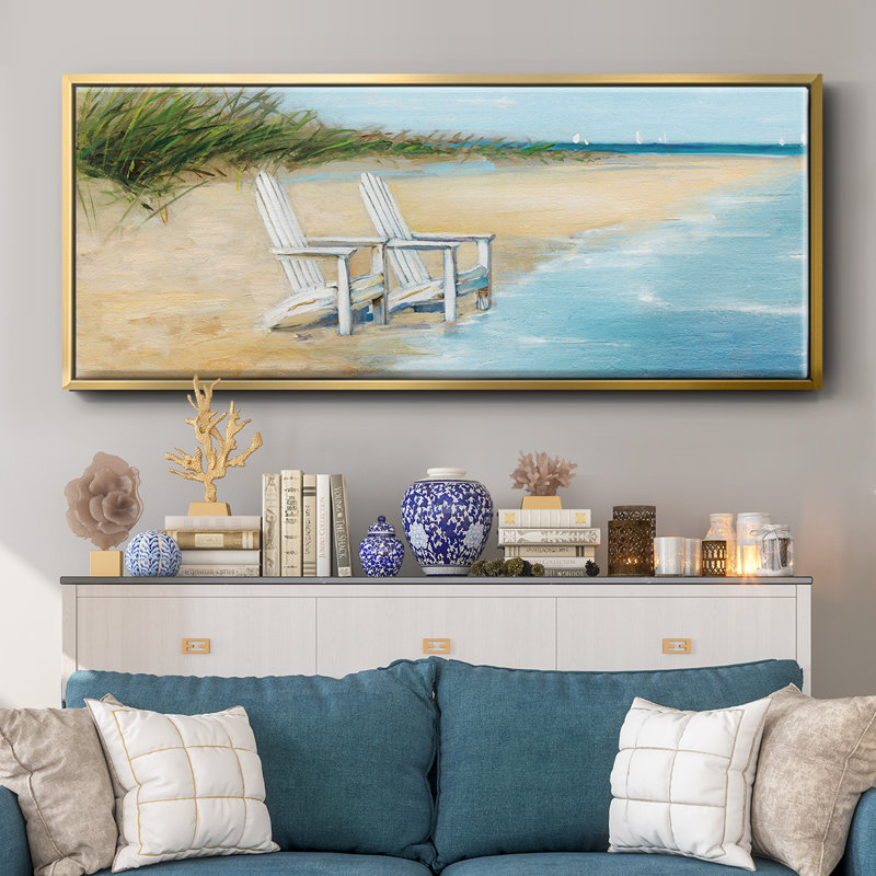 Water View II- Framed Canvas