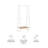 Metal Clothing Rack Tall  With Wooden Shelf Pewter-2134231819