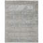 High-Quality Hand-Knotted Silver And Aqua Area Rug