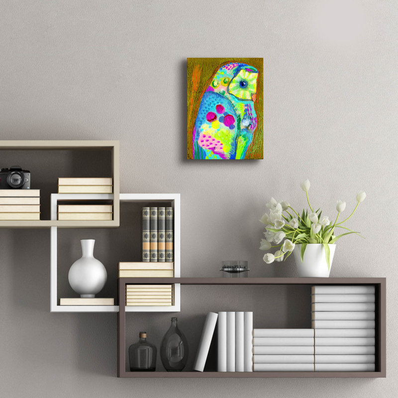 " Shy One " by Wyanne, 16" H x 12" W x 0.13" D
