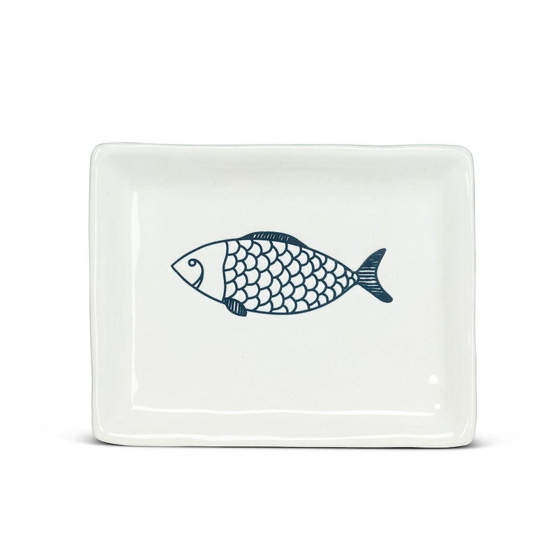 Assiette de hors-d'œuvre 6 po Daliah Fish