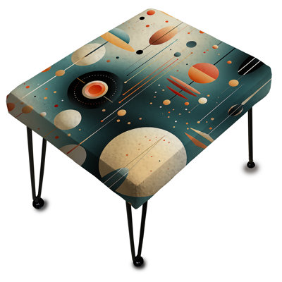 Repose-pieds Retro Futurism Vibe - Mid-Century