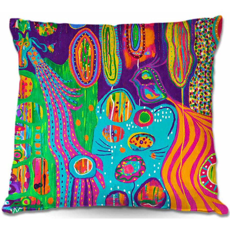  Coussin Couch the Creatures of Lollipop Land, 18 po x 18 po