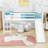 Twin Wood Low Loft Bed With Slide And Ladder-528724296
