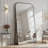 Arched Metal Oversized Full-Length Mirror-1404566459-1404566470