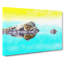 Peering Crocodile - Wrapped Canvas-56631967