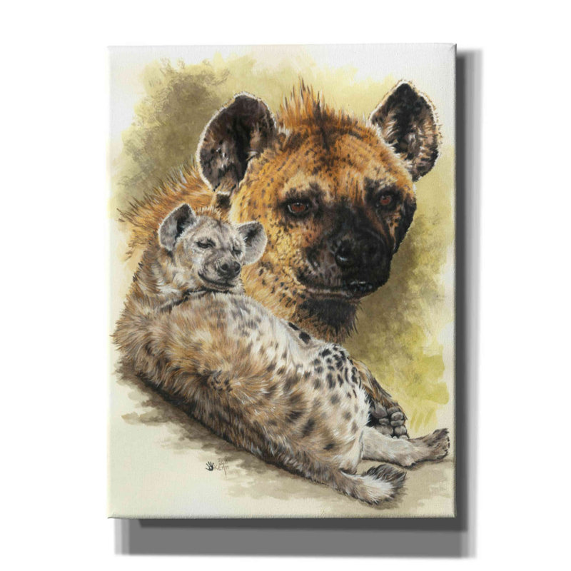 'Beastly' by Barbara Keith, Canvas Wall Art, 54" H x 40" W x 1.5" D