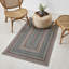 Tapis vert tressé à la main Madiana-1830195842