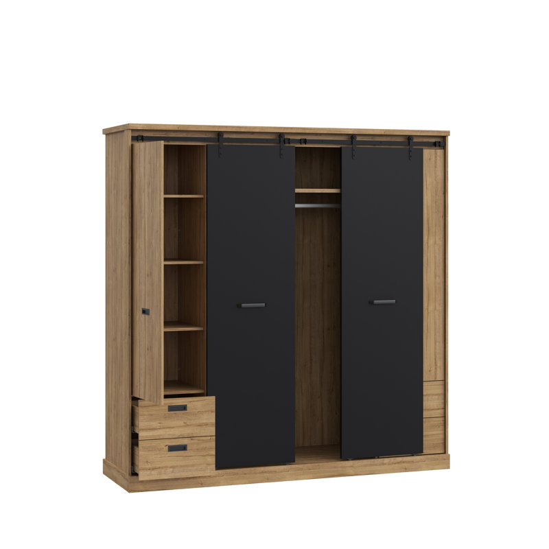 Anamile Manufactured Wood Wardrobe