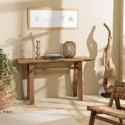 Chardae 140.5cm Solid Wood Console Table