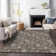 Premium Machine Washable Prisco Chocolate Rug