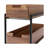  2-Tier Acacia Wood Organizer Storage Bins