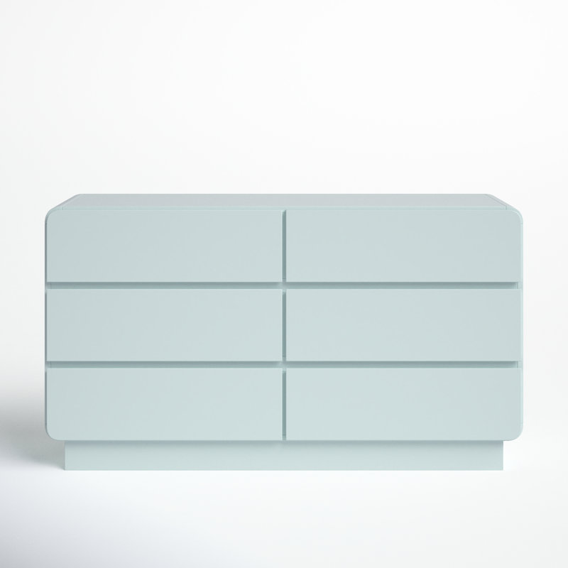 Marguerite 56'' W 6 - Drawer Dresser, Blue