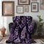 Jeté en mauve foncé 1 pièce-723949835