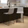 Liekele Upholstered Counter Height Modern Dining Stools