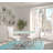 Square Frosted Tempered Glass Table