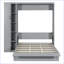 Lit escamotable moderne avec tablettes murales-1468968318-1468968313