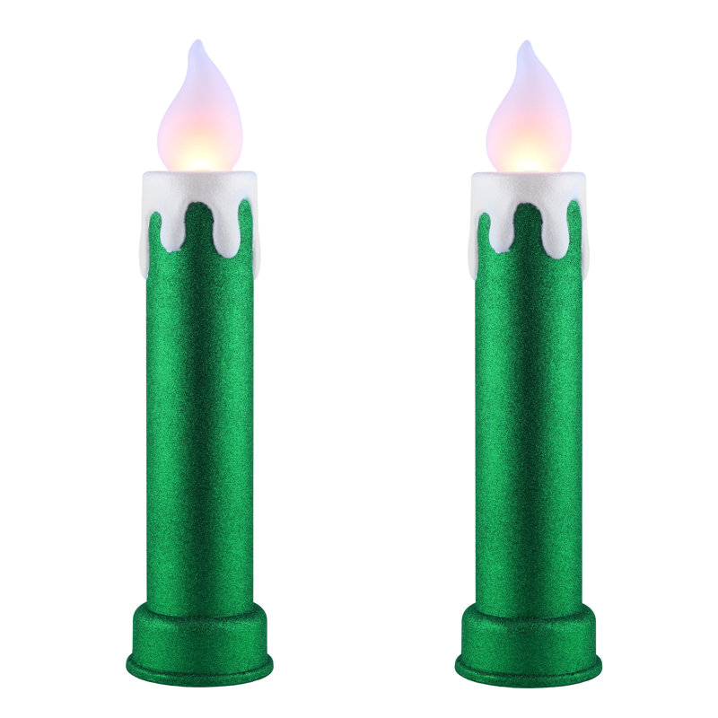 Bougies d'extérieur 24 po, Vert