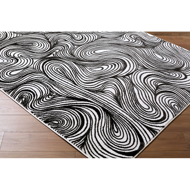 ELLE Decor X Livabliss Grenelle Machine Woven Rug, Runner 2'8" x 7'3", Gray