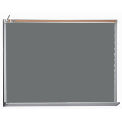 AARCO Yes Porcelain Metal Chalkboard