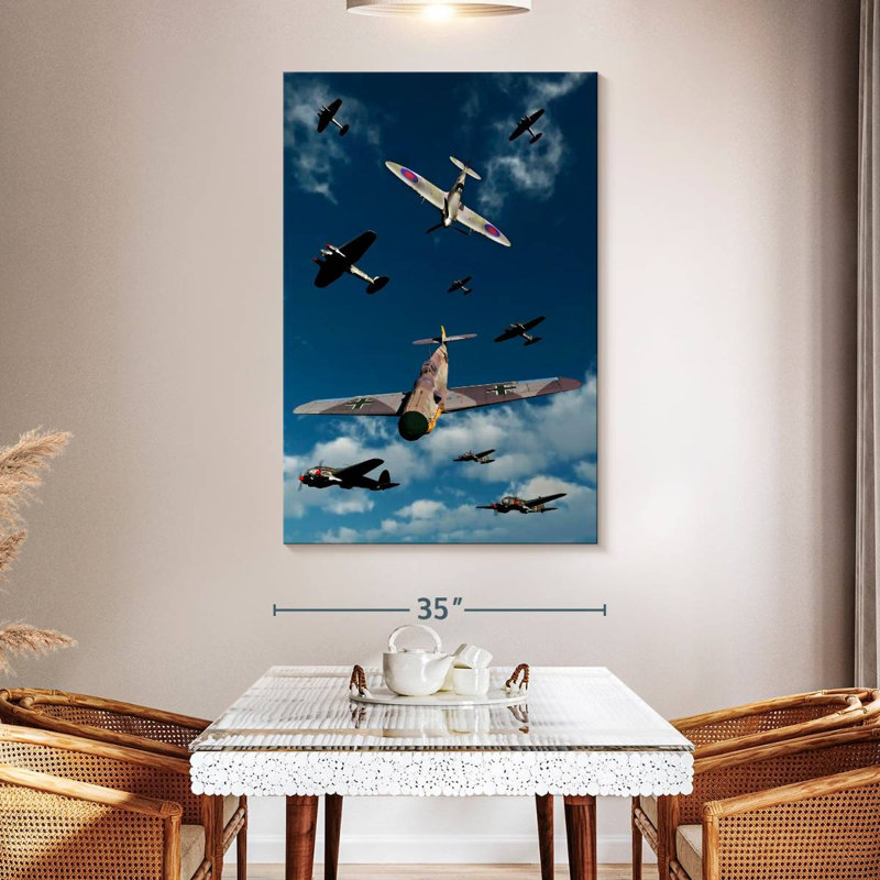 Aviation de guerre Mehar, H 51 po x l 34 po
