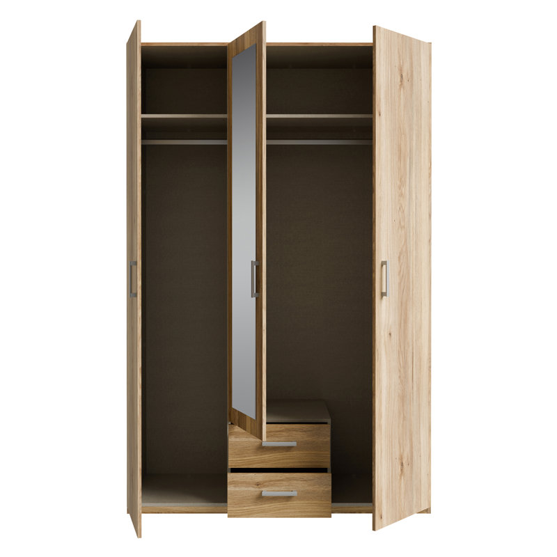 Sugata Manufactured Wood Wardrobe, Mauvella oak