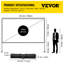 Écran de projection portable d'extérieur VEVOR