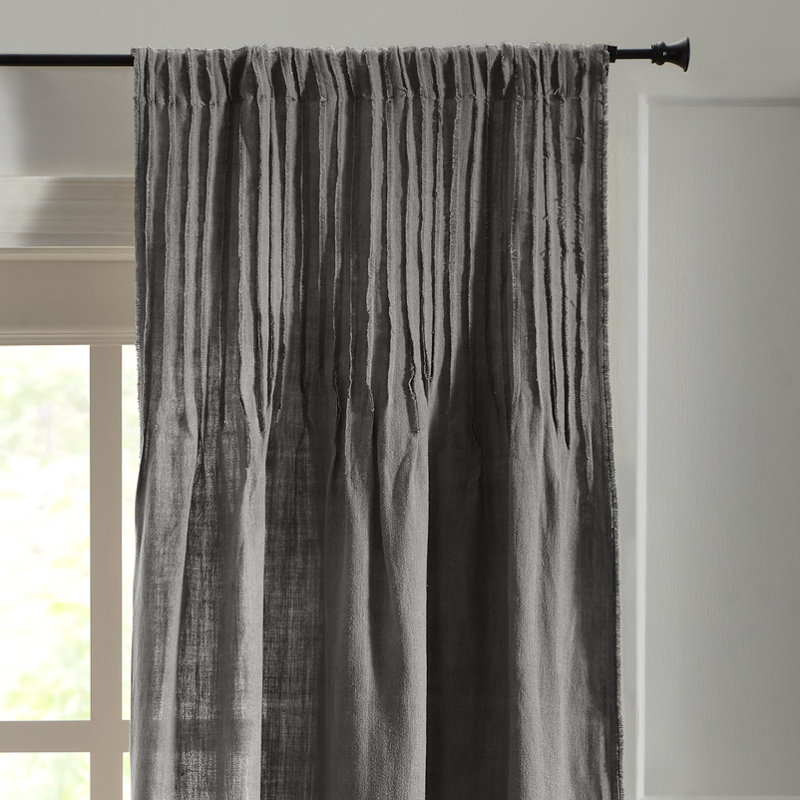 Linen Rod pocket Single, 30" W x 84" L