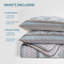 Cotton Geometric Shapes and Block Print Quilt Set