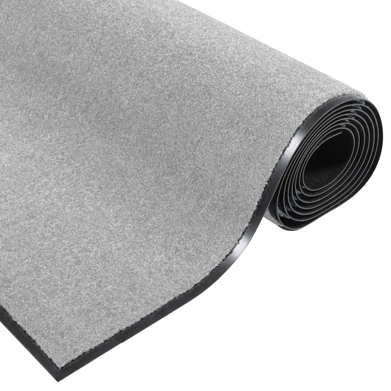 Non-Slip Indoor / Outdoor Doormat, 120 x 250 cm, Grey