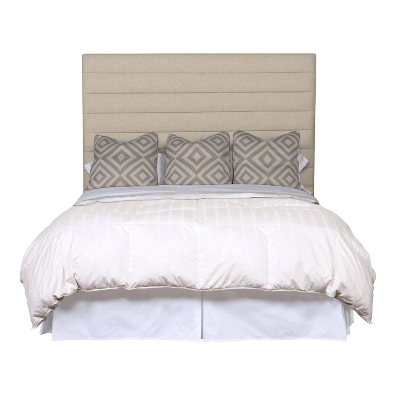Très grande tête de lit tapissier Kelsey, Perigold ‑ organza de berges