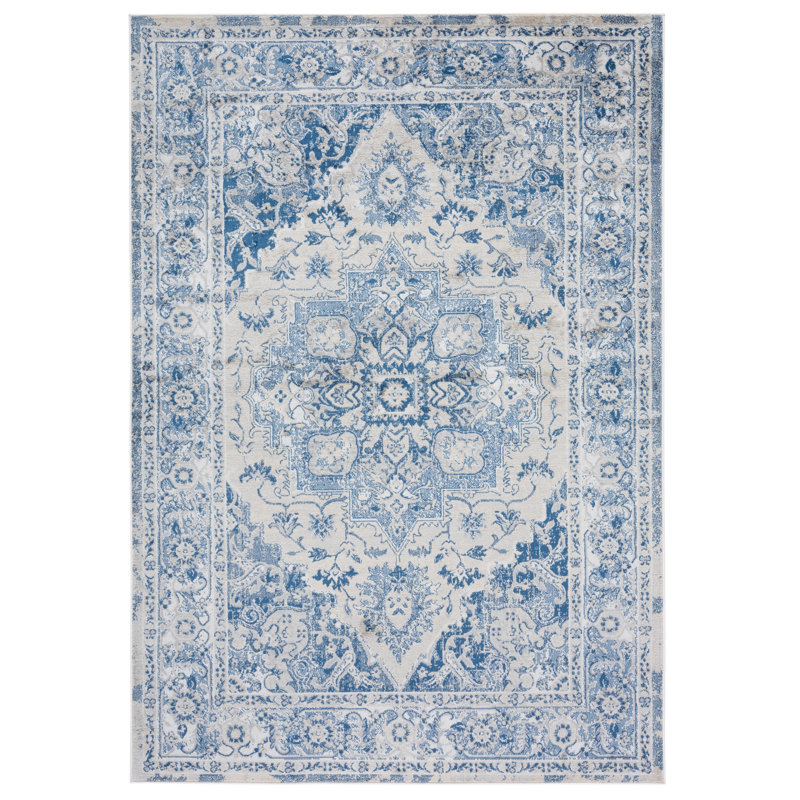 Claudearl Performance Oriental Rug, Rectangle 4' x 6'