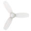 Ventilateur de plafond intelligent de 122 cm (48 po) à moteur CC avec lumière, télécommande et tige de suspension