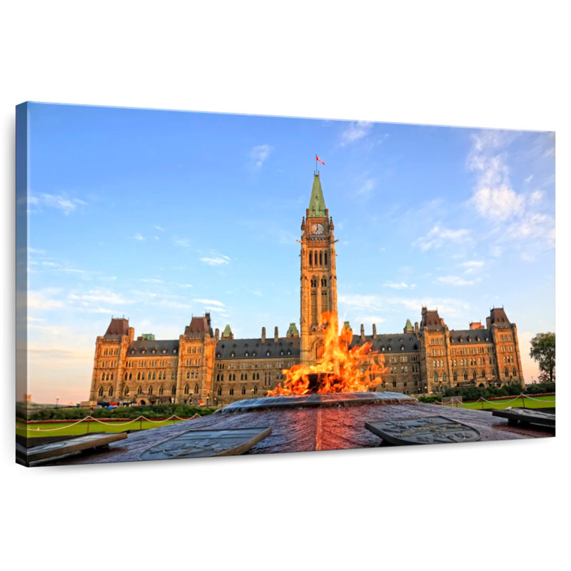 Centennial Flame, 8" H x 12" W