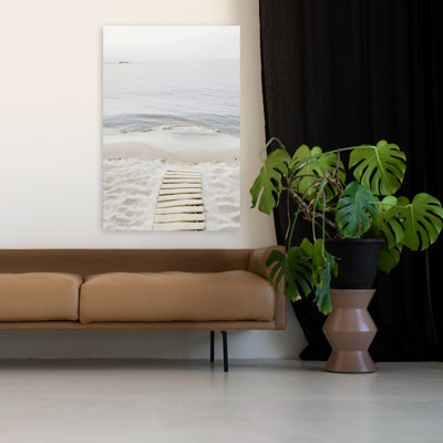 Art mural contemporain plage