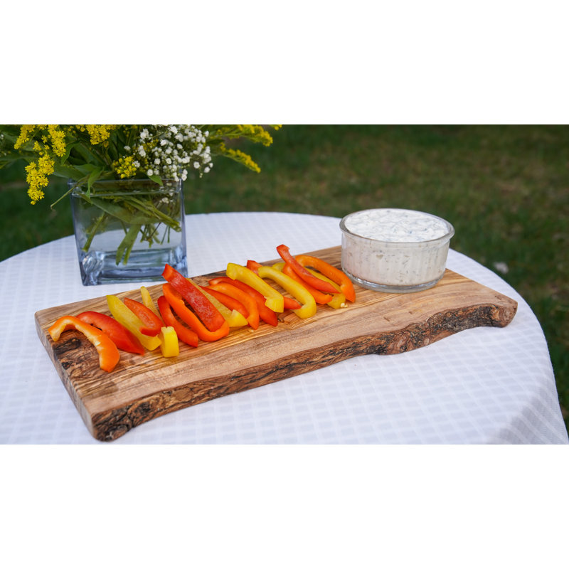 Olive Wood Rustic Serving/ Cutting Board