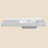 43'' W X 22'' D Single Sink White Vanity Top Solid Surface Rectangular Bathroom Sink Countertop with 1.38in. H Backsplash Basin&Pre-drilled Three Faucet Holes