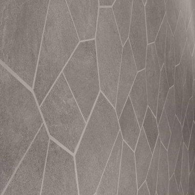 Era Organic Pattern Limestone Look Matte Porcelain Mosaic Tile
