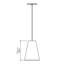 Luminaire suspendu simple 1 lumière Empire-68944794