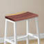 Tabourets de bar, ensemble de 2 chaises de bar, tabourets de selle, comptoir de cuisine avec repose-pieds, tabourets de bar industriels pour la salle à manger, cuisine, comptoir-308140030