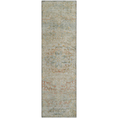 Premium Machine Washable Marasco AMF1636 Global Rug